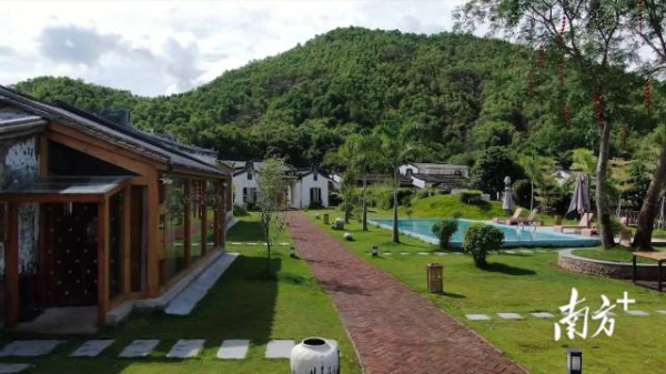 附城镇新山村民宿。