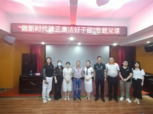 在职党员下基层，开讲党课树清风——江南中街道组织开讲专题党课