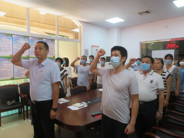 汲取红色力量 践行初心使命 | 南洲街道庆祝中国共产党成立99周年主题党课开讲啦