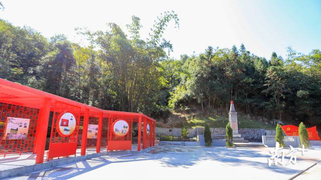 登塘镇世田村红色基地。